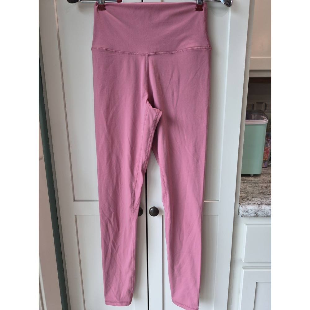 Sunzel Size S Womens Pink Stretch High Rise Pull On Athletic Yoga Leggings